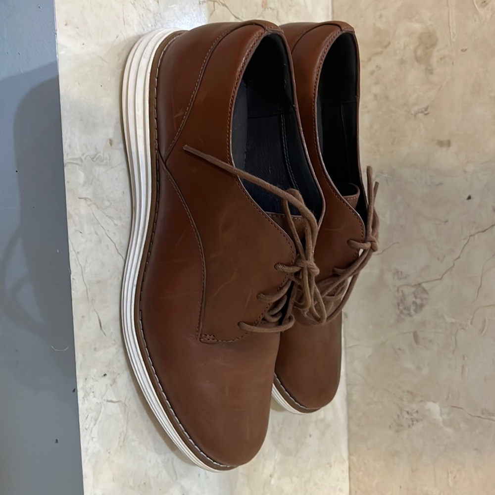 Cole Haan Leather Oxfords